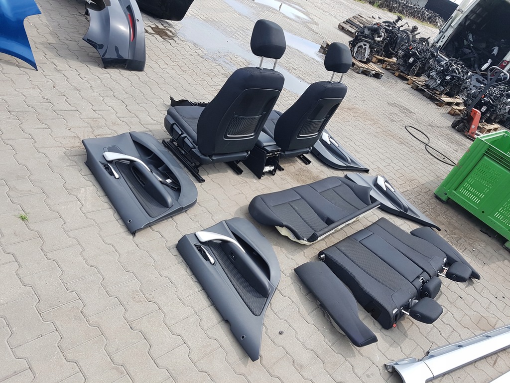 фото №6, Bmw 1 f20 11-14r сидіння заднє сидіння обшивки europa