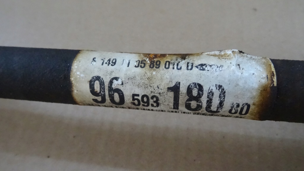 фото №4, Peugeot 207 1.6hdi приводной вал левая 9659318080