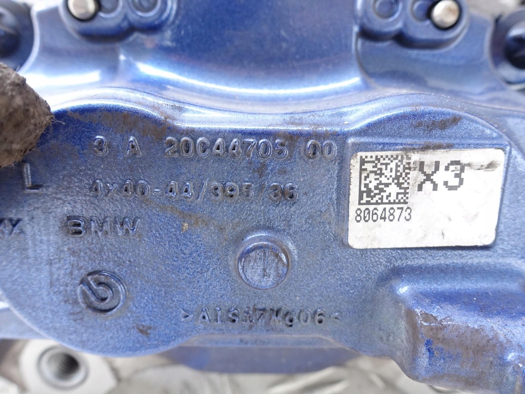 фото №10, Bmw x3m x4m f97 f98 тормозные диски суппорты тормозные колодки m-blau