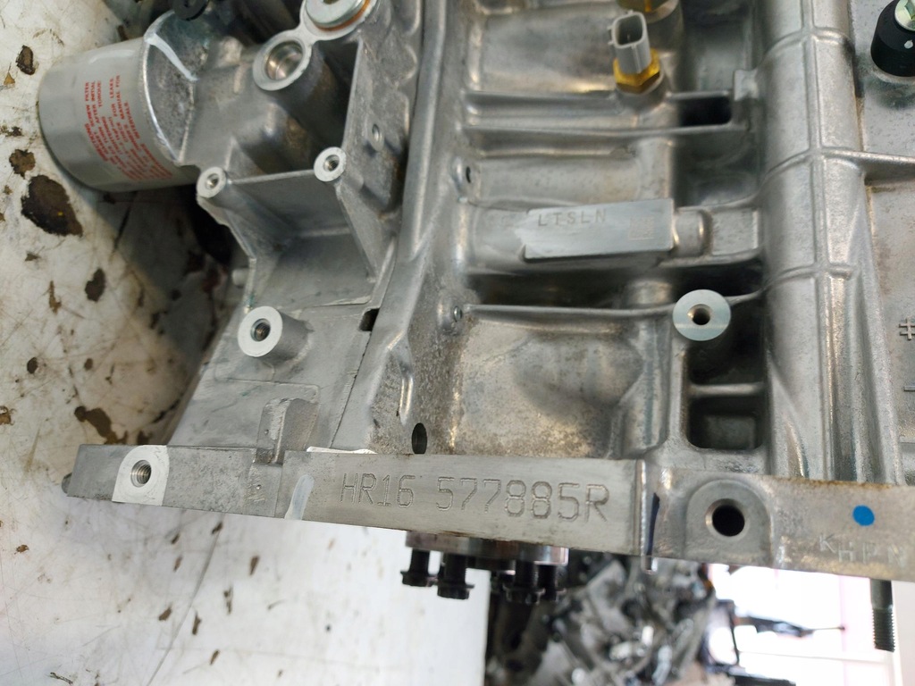 фото №7, Nissan juke ii f16 e-tech двигатель kompletny hr16 3800km hr16de гибрид 2023r