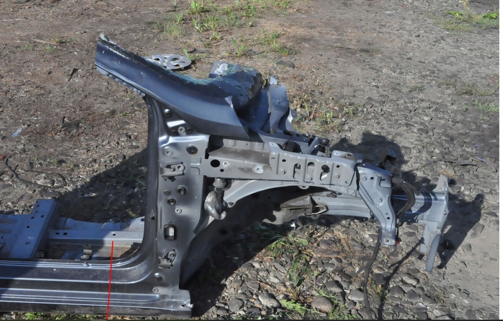 фото №1, Renault clio v 5 четверть лонжерон правая перед