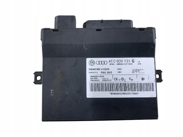 фото №1, Audi a8 d3 модуль kessy 4e0909131g