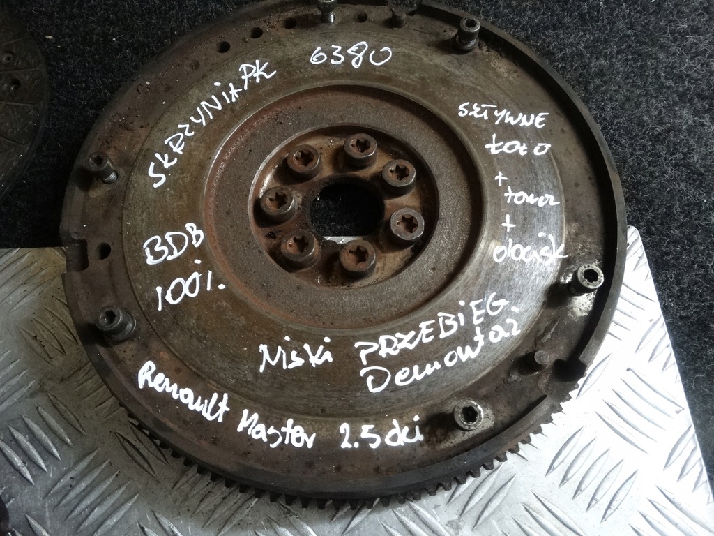 фото №8, Жёсткий колесо маховик сцепление renault master