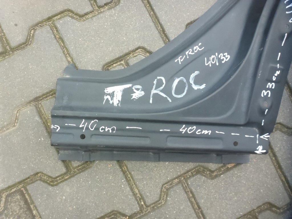 фото №4, Vw t-roc 2ga порог подножка левая nowa оригинал