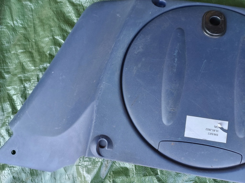 Smart fortwo 450 0002756v010 обшивка багажника задній накладка 0002755v010 Недорого