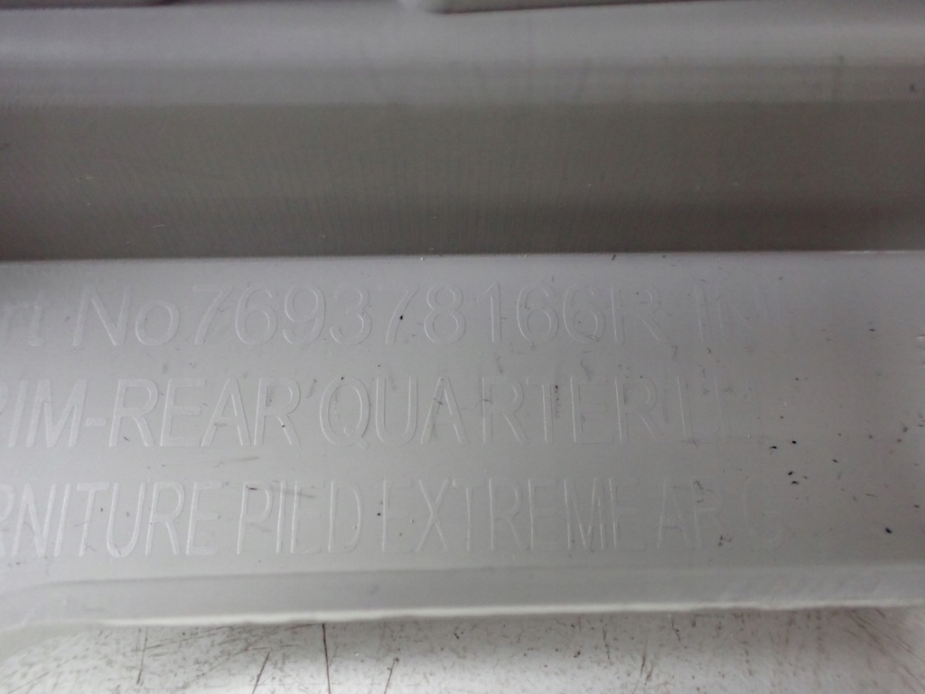 фото №14, Обшивка стойка задняя правое dacia duster ii 769378166r