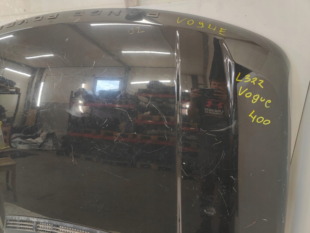 фото №5, Land rover range rover l322 vogue капот крышка двигателя