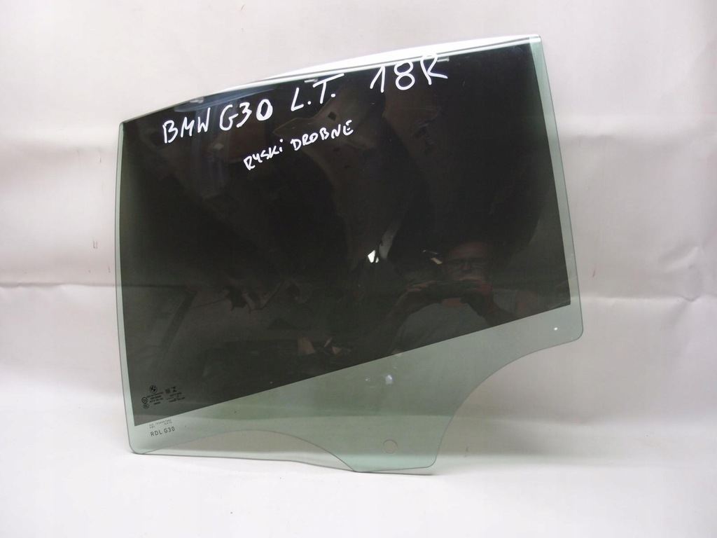 фото №8, Стекло дверь левый задняя bmw 5 g30 2018r