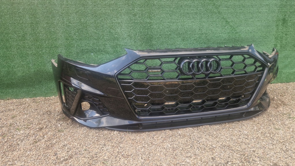 Audi a5 8w0 sline s line black бампер перед оригінал Доставка