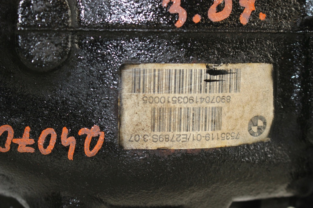 фото №7, Дифференциал bmw x3 e83 m47 3.07 7535119