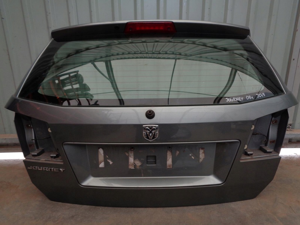 фото №1, Кришка багажника задня dodge journey 2008r. silver steel