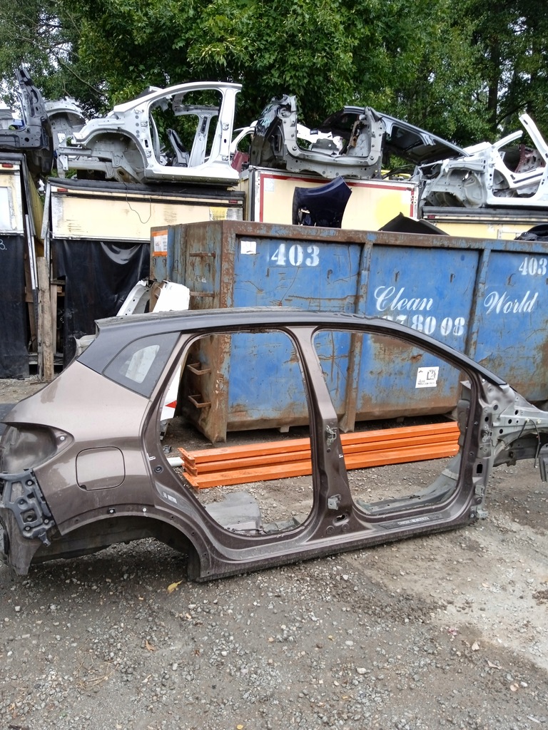 фото №1, Bok правий крила renault captur i