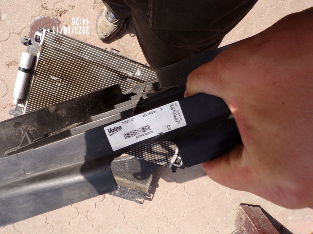 фото №3, Радиатор комплект mercedes sprinter lift 2,2cdi