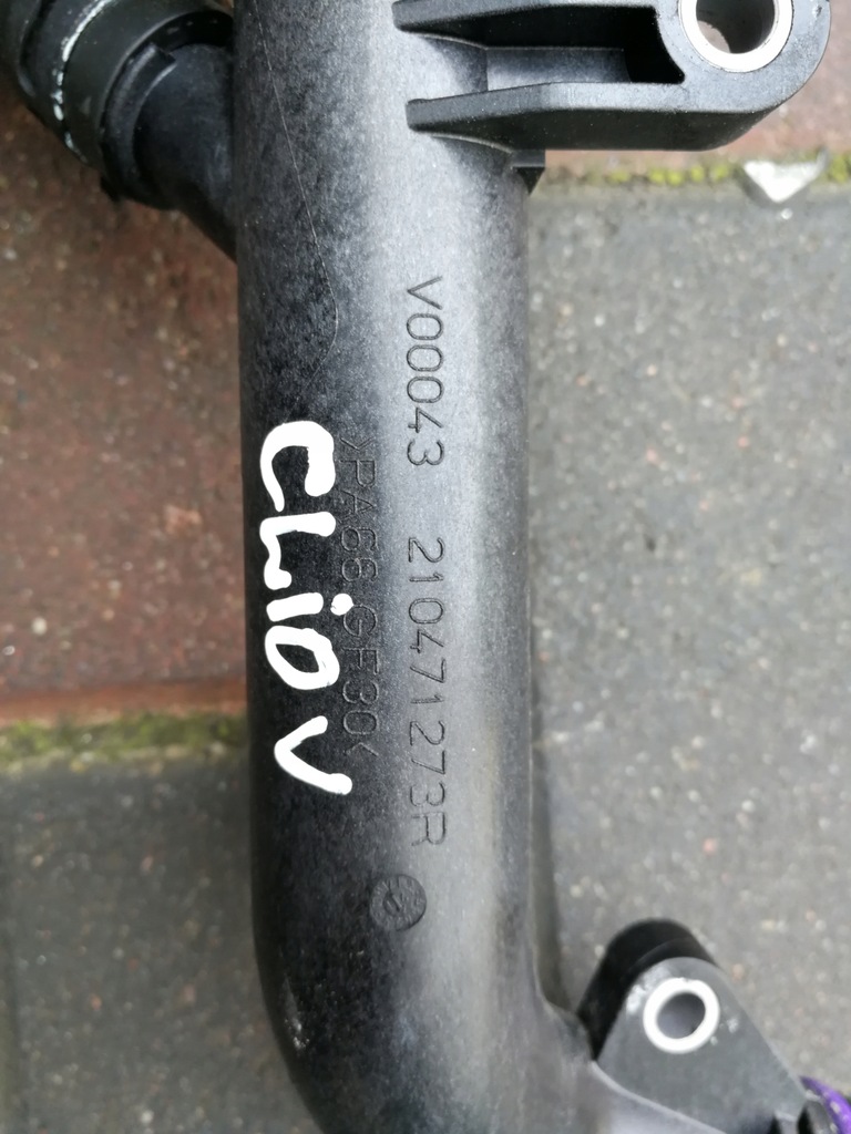 фото №4, Труба водяна 210457203r renault clio v