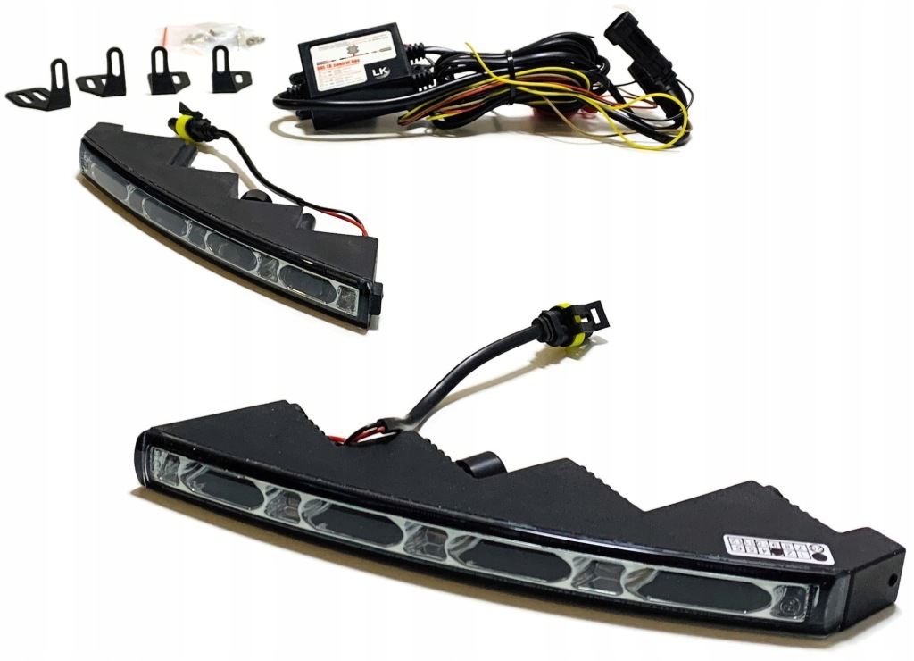 Купити Денні ходові вогні led skośne бампер vw audi seat rl