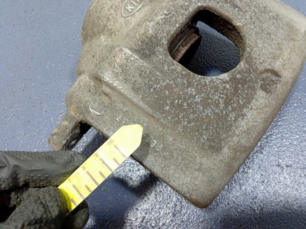 фото №8, Kia cerato i 03- 1.6 16v супорт перед лівий передній bc140087