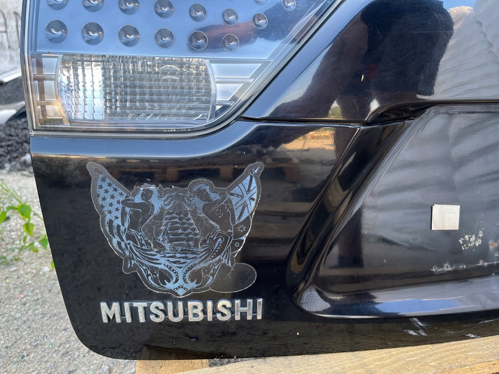 фото №5, Mitsubishi outlander ii крышка багажника багажника задняя комплектная