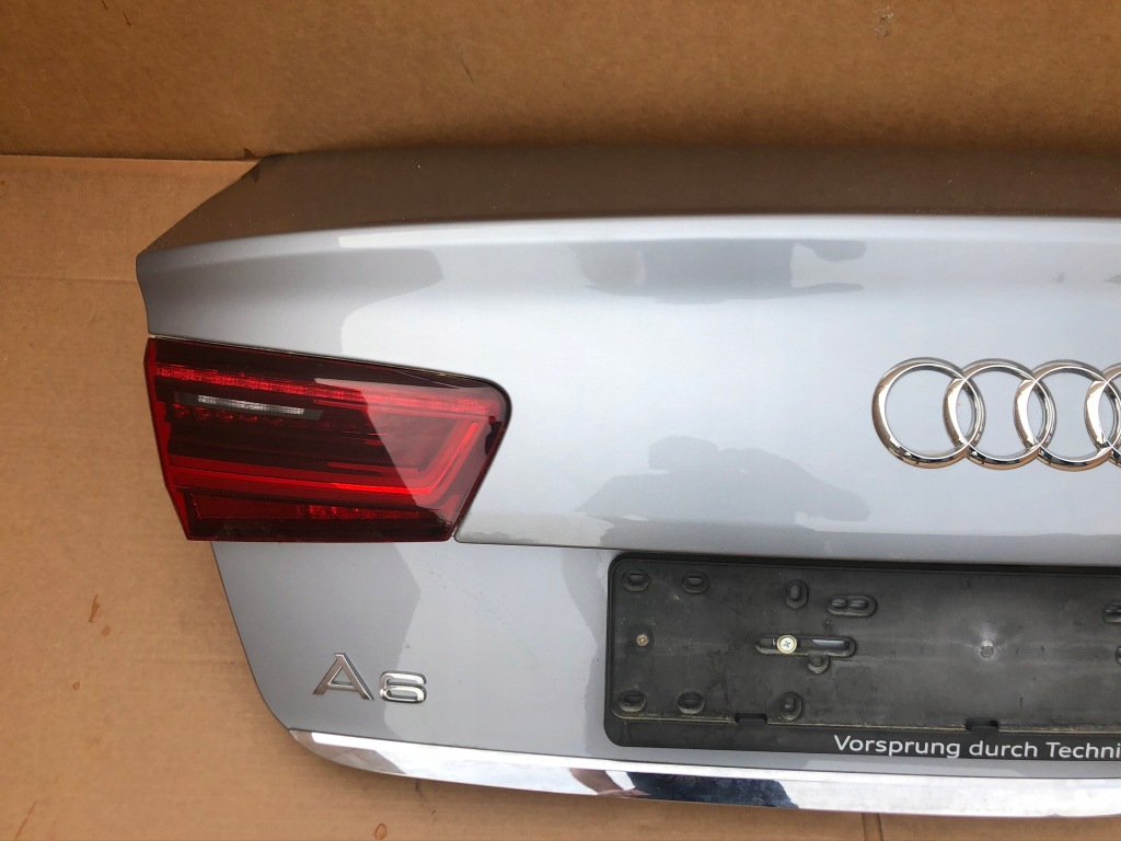 фото №5, Audi a6 s6 c7 4g lift sedan задняя крышка багажника задняя lx7p ls9r ly1p разные цвета