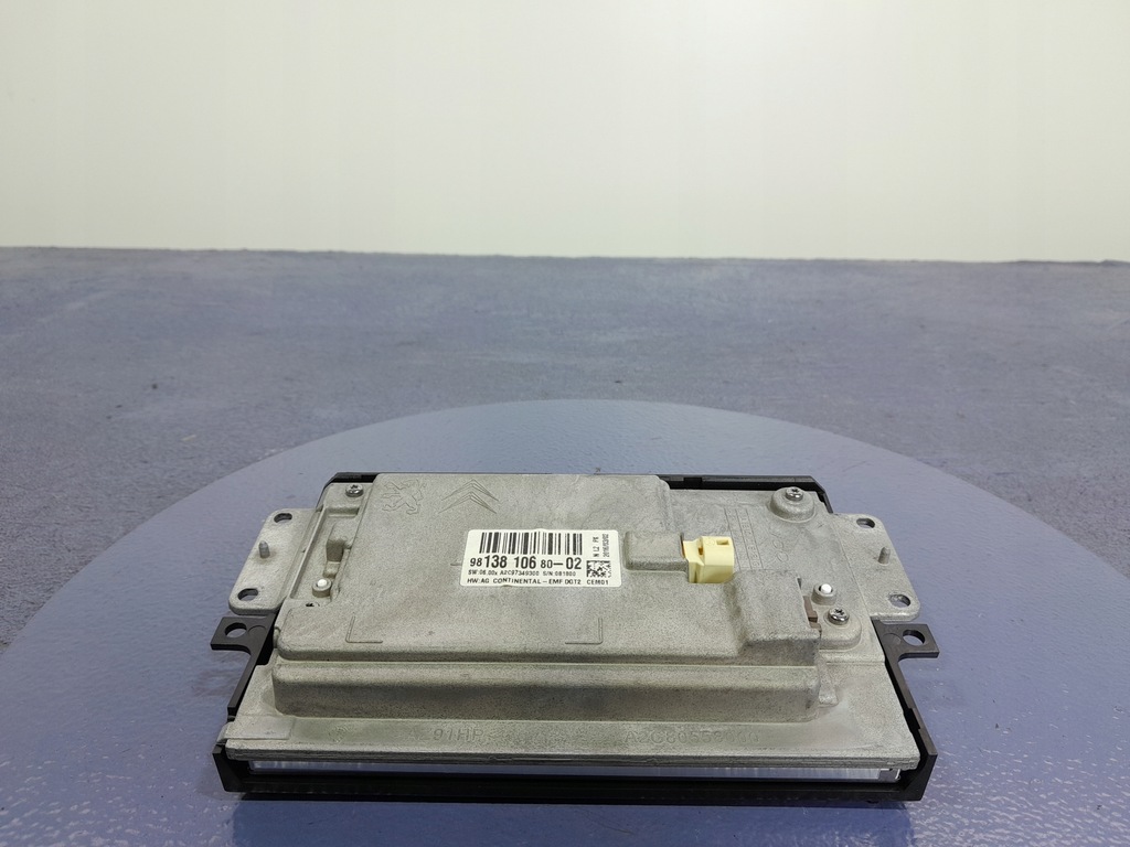 фото №3, Citroen c4 ii lift дисплей радіо навігації 9813810680