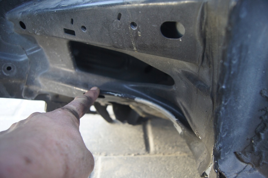 фото №13, Четверть лонжерон левый перед jaguar xf x250