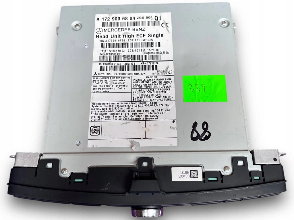 фото №6, Mercedes slk r172 радіо navi a1729006804 #389 m