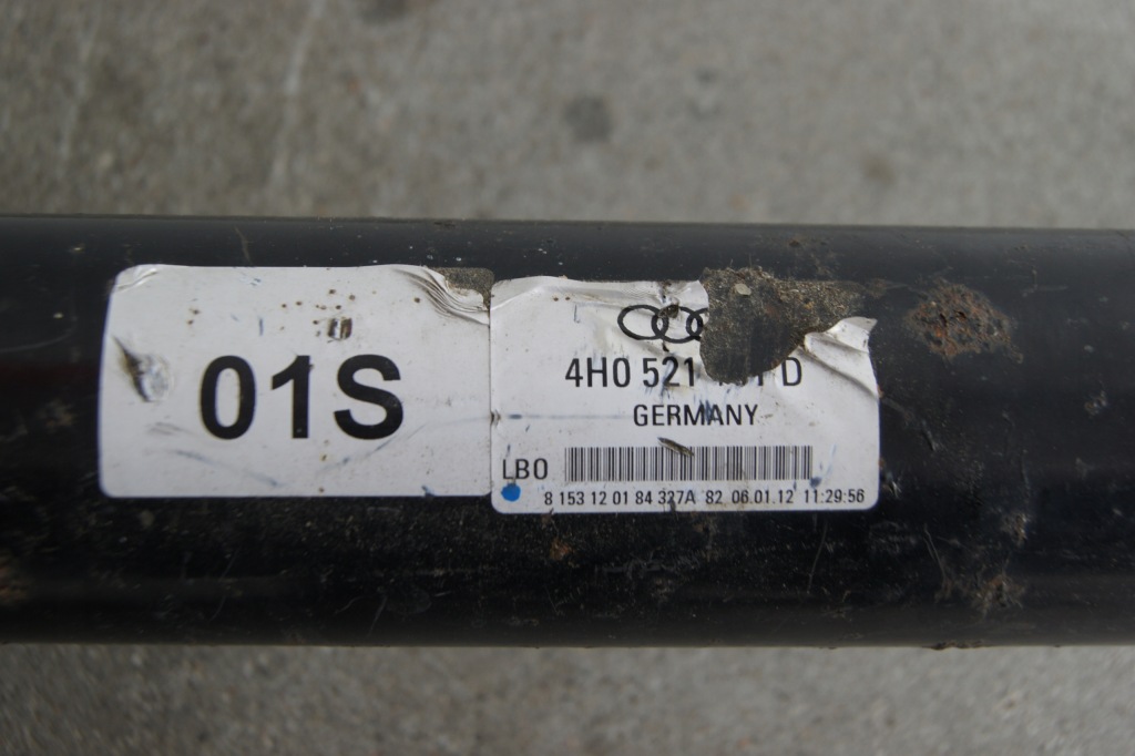 фото №4, Gd audi a8 2012 wał приводной 4h0521101d