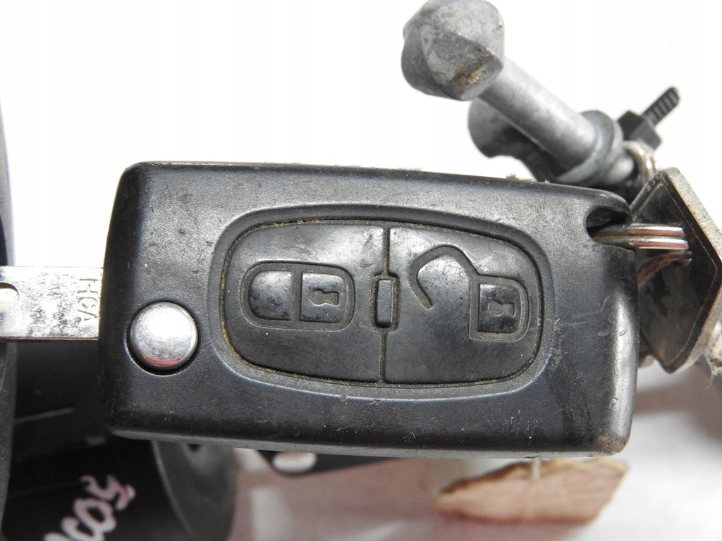 фото №8, Peugeot 5008 i 09-12 замок запалювання ключі вкладиші кришка 36.410.600 9663123380