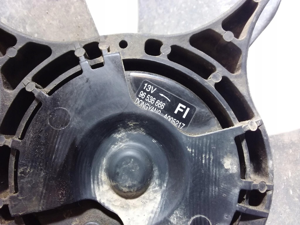 фото №4, Chevrolet kalos 1.4 вентилятор радиатора 96536666