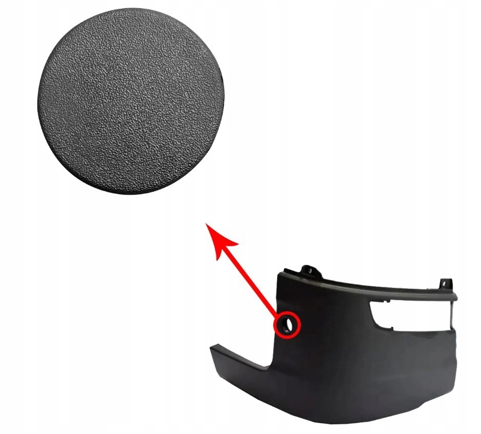 фото №2, Заглушка бампера боковая круглая scania r / s 17-