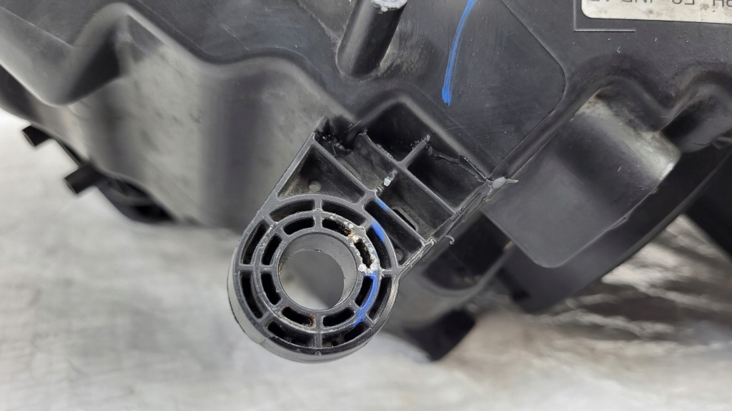 фото №7, -фара лампа передняя правая renault scenic 4 iv 16- линза