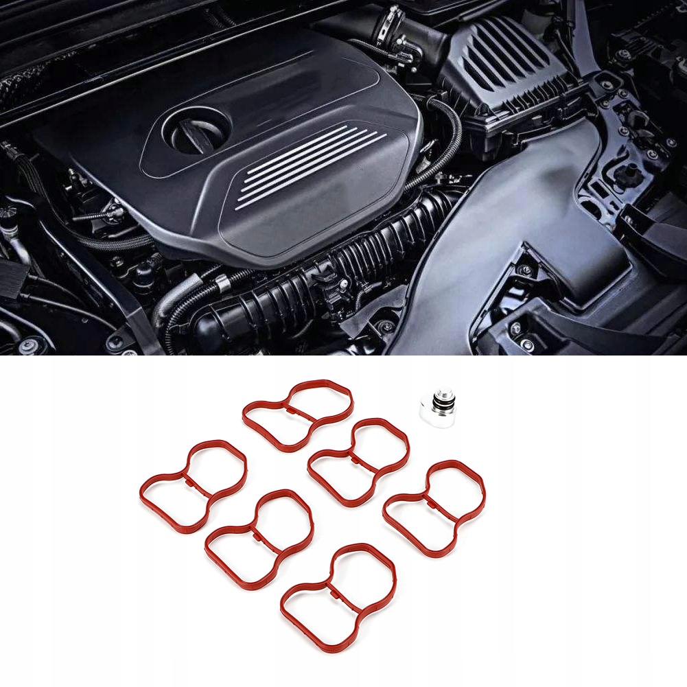 фото №6, Крышка багажника wirowa двигателя wysokoprężnego с комплект прокладка pasuje do n57 n57s