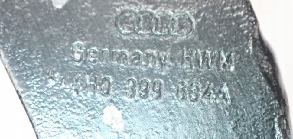 фото №10, Направляющая бампера правый audi a8 d4 4h 4h0399634a