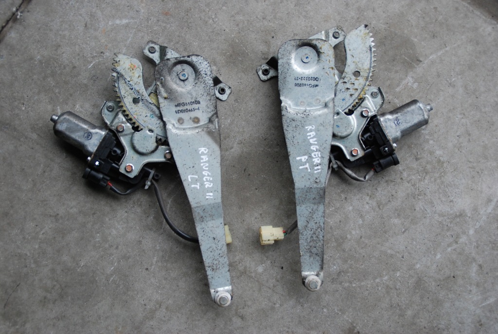 фото №3, Ford ranger ii механізм підйомник скло l / p задня