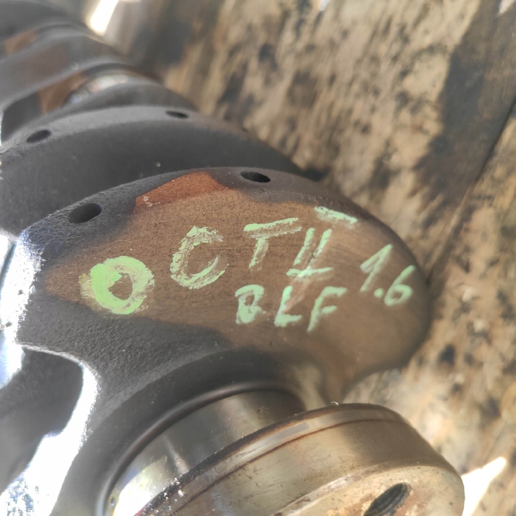 фото №5, Wał коленчатый skoda octavia ii golf 5 leon ii 1.6 blf