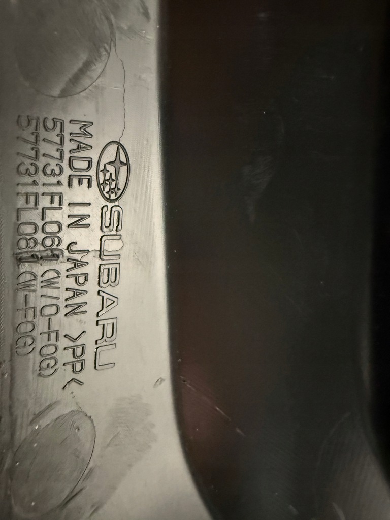 фото №9, Решітка бампера перед права toyota subaru xv 57731fl061 / 57731fl081