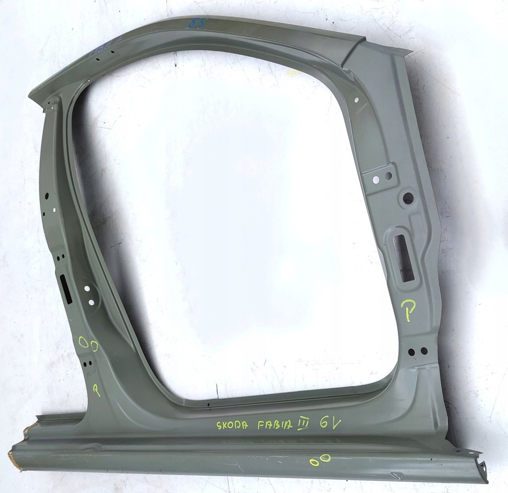 фото №4, Skoda fabia iii порог правый блок двигателя рамка