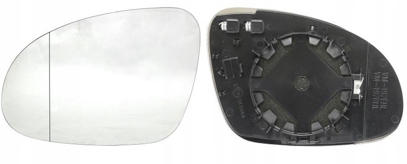 фото №1, Стекло вкладыш зеркало левая с подогревом vw golf plus