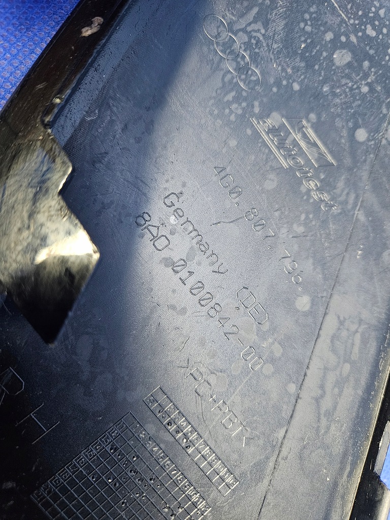 фото №8, Audi rs6 решітка впуск права передній бампера перед правий 4g0807796