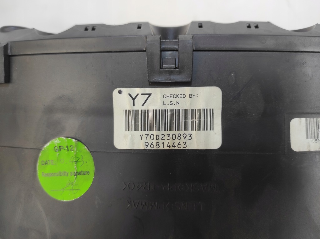 фото №6, Chevrolet aveo ii t250 1.2 счетчик приборы 96814463