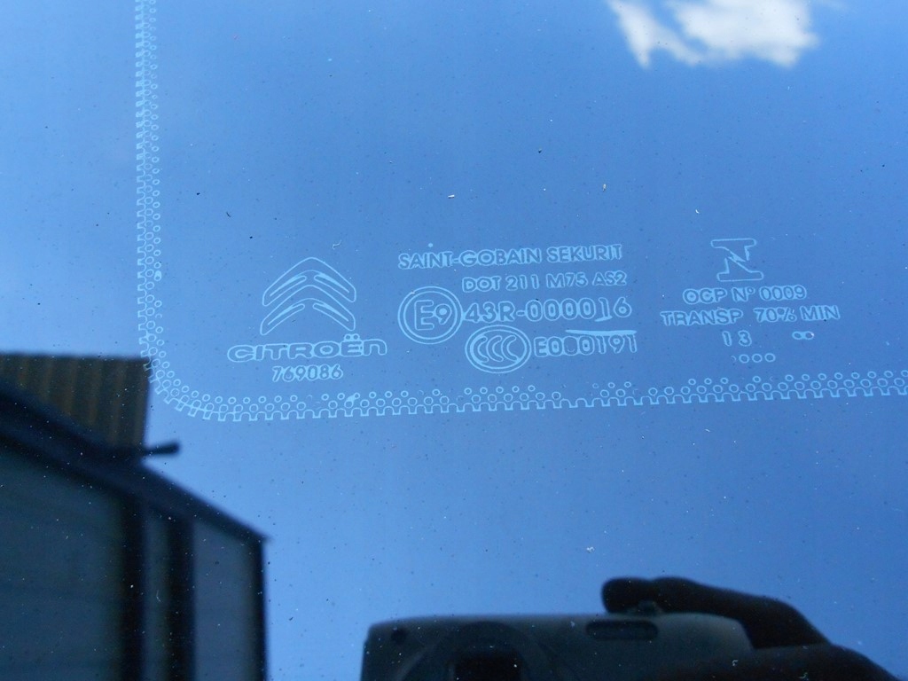 фото №5, Citroen c4 grand picasso ii стекло кузовная задняя