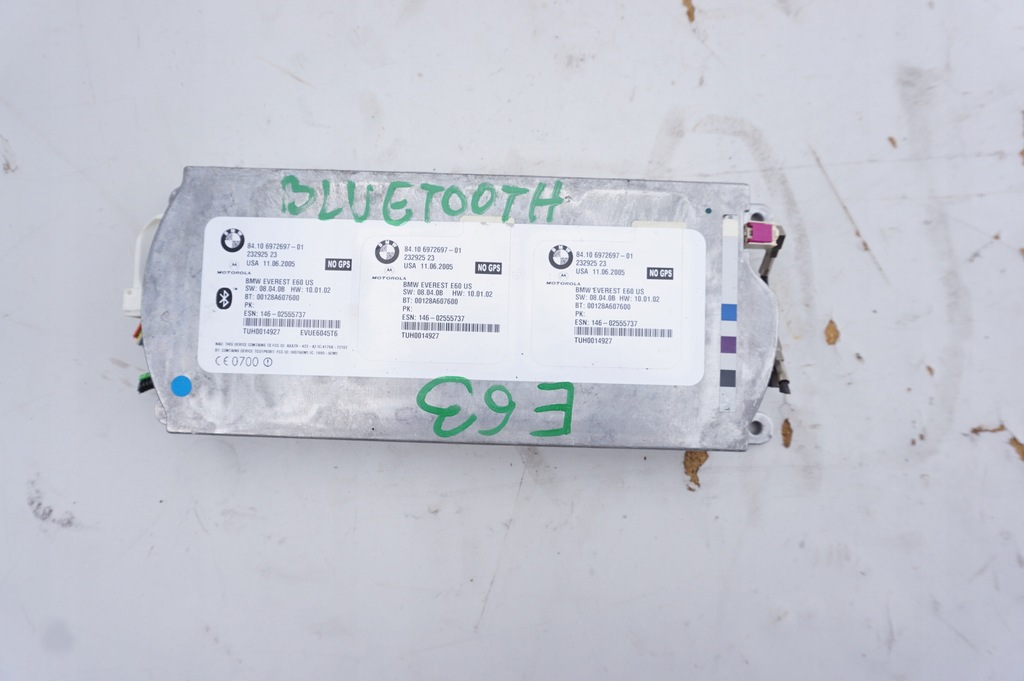 фото №1, Модуль bluetooth bmw 6 e63 e64
