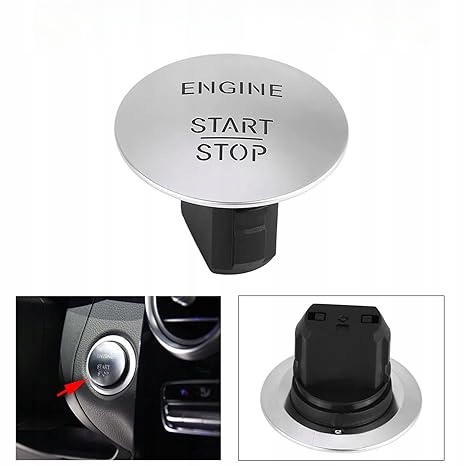 фото №5, Кнопка двигатель запуск стоп do mercedes 2215450714