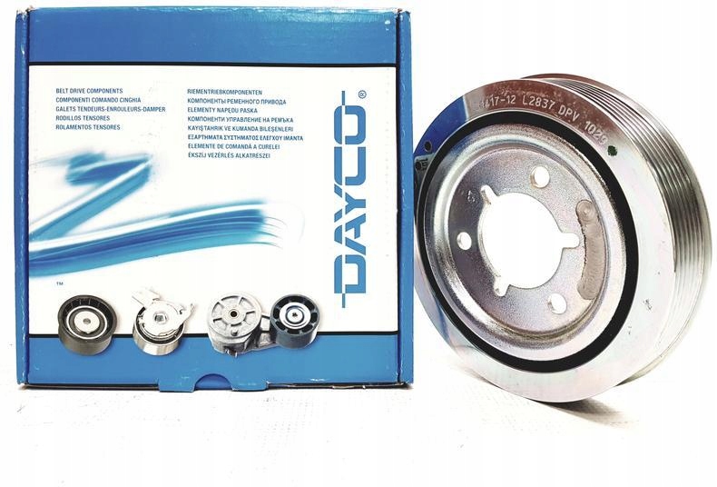 фото №8, Dayco шків колінчастого вала колінчастого fiat fiorino/qubo 1,1-1,6