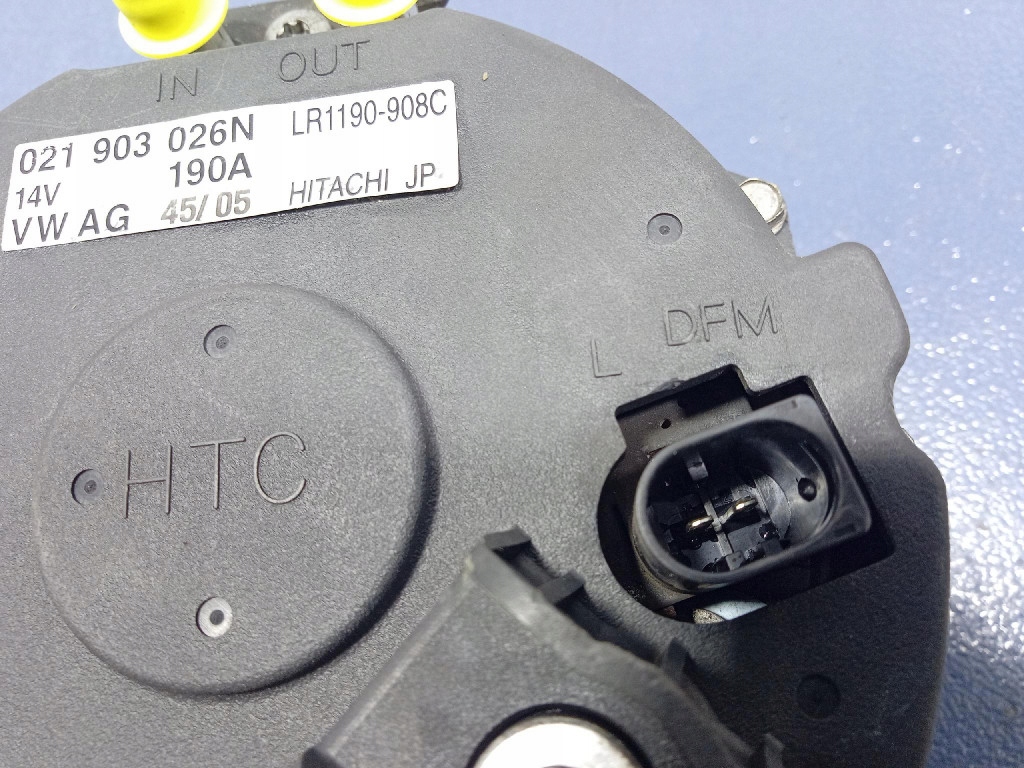 фото №6, Vw phaeton 3d 3.2 vr6 генератор 190a 021903026n