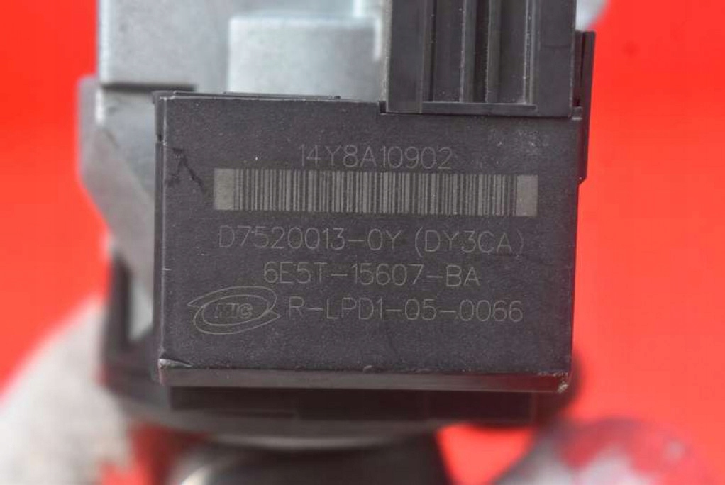 фото №9, Замок зажигания ключ 3m51-3f880-ad ford mondeo mk4 2.0 tdci 140 km 07-10