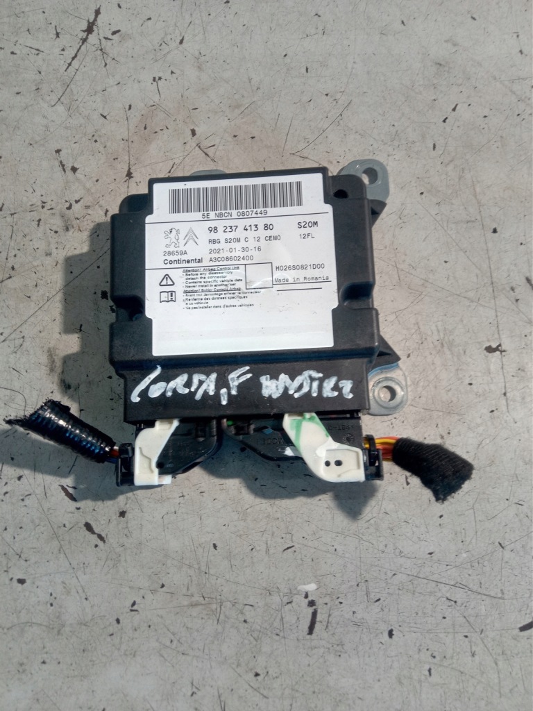 фото №1, Opel corsa f 208 ii модуль датчик подушек