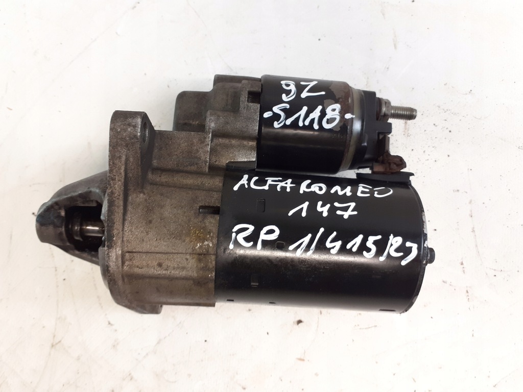 фото №1, Стартер alfa romeo 147 02' 1.6 16v 102km