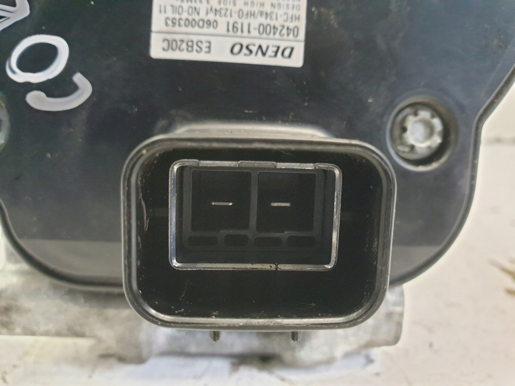 фото №7, Toyota corolla e21 2.0 h компрессор кондиционера 042400-1191