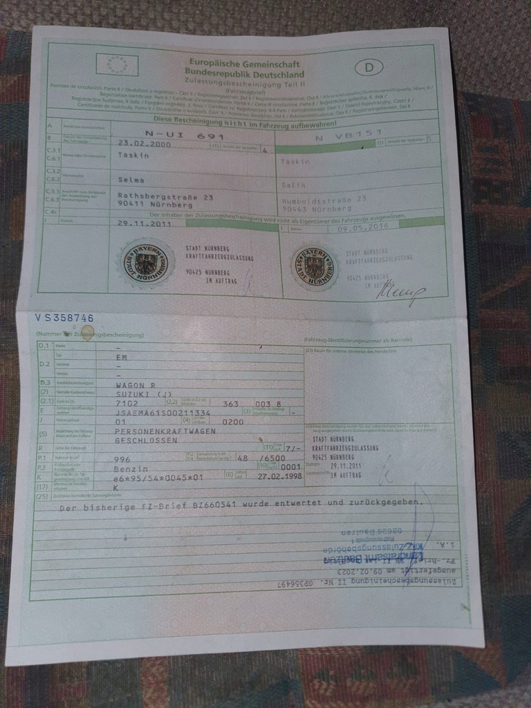 фото №12, Привідний вал ліва короткий suzuki wagon r+ 98r 1.0 бензин