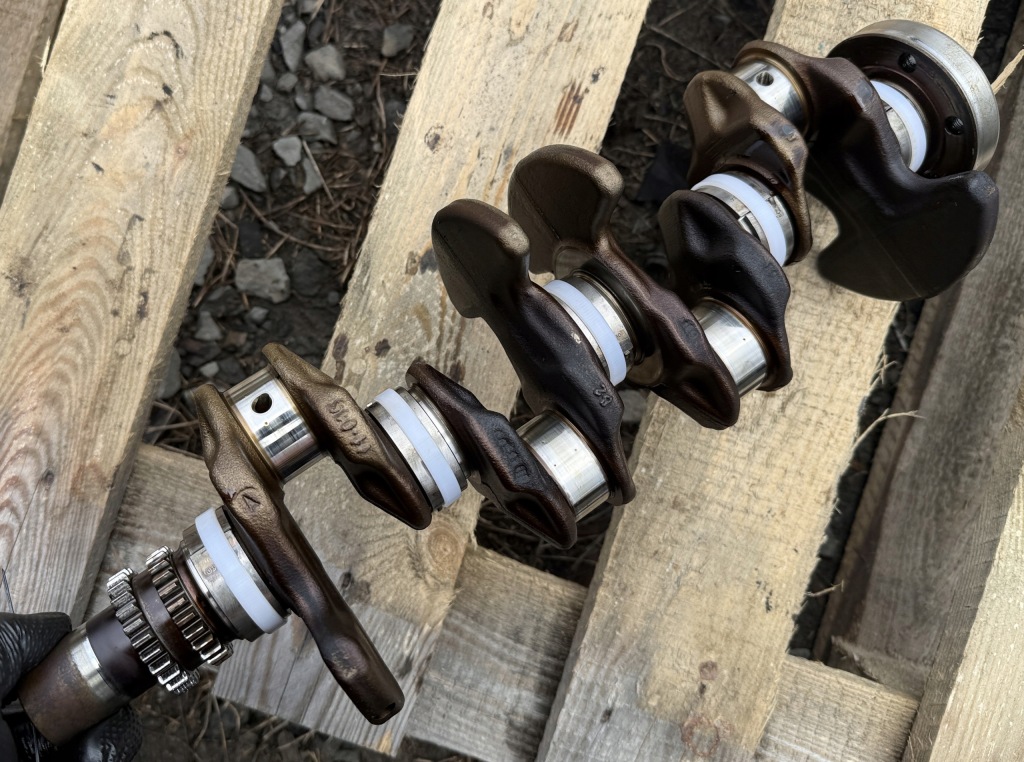 фото №16, Wał колінчастий номінал 03fe golf v polo v fabia 1.2 tsi tfsi cbz вкладиші super